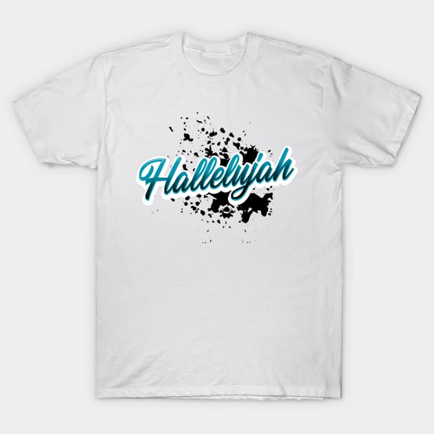 Hallelujah T-Shirt by Bible All Day 